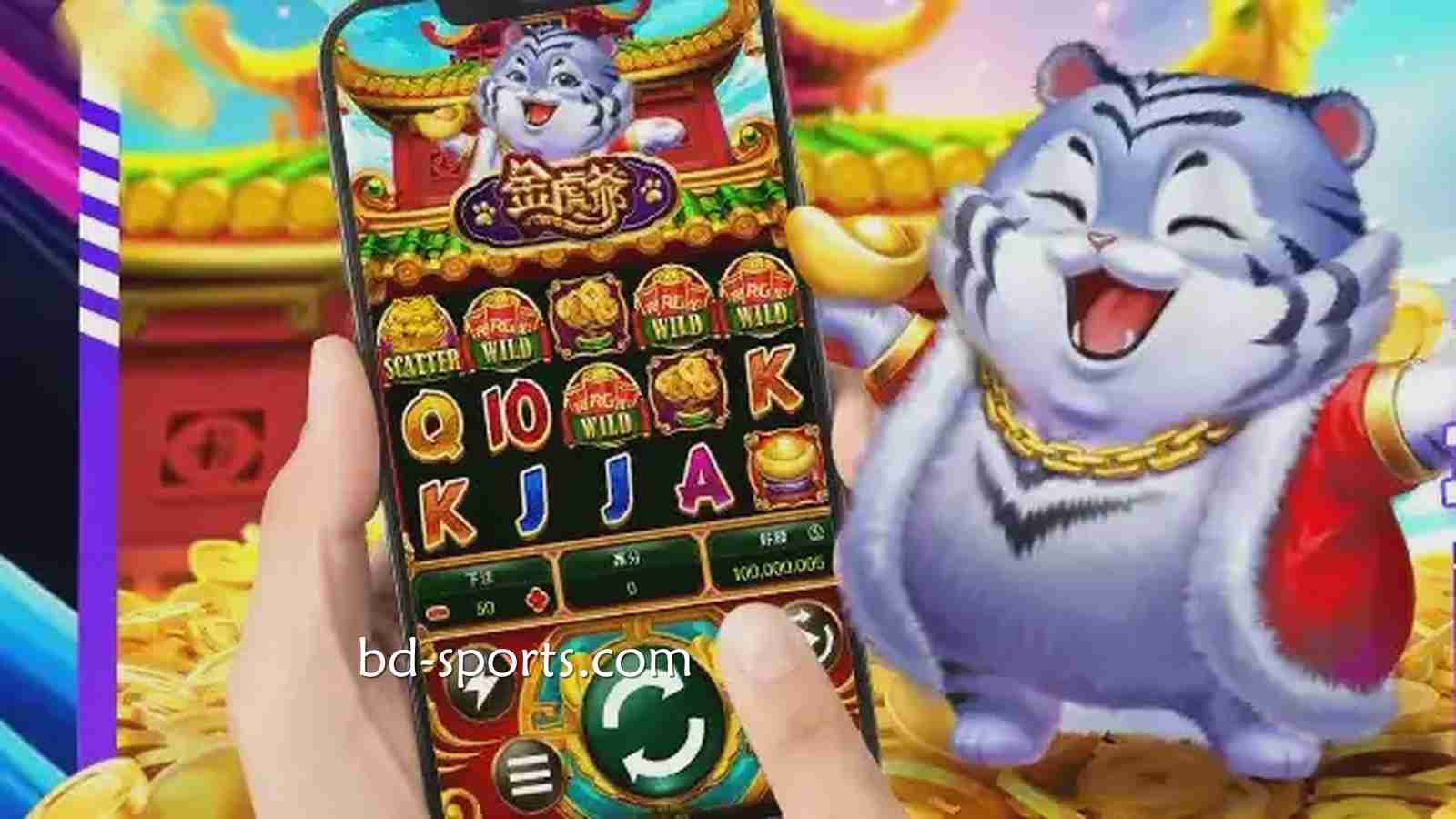万博体育《金虎爷》老虎机最高赔率2000倍，你心动了吗？